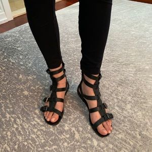 INTERMIX Black Sandals